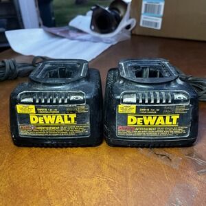 Lot of 2 DeWalt DW9116 7.2V-18V Charger